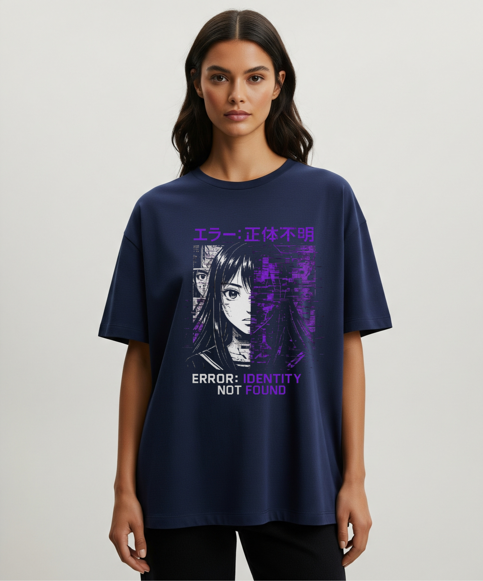 Glitched | Women's Oversized T-Shirt
