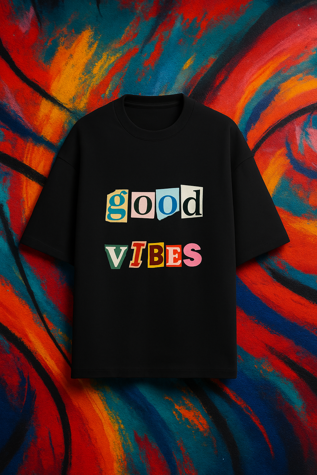 Good Vibes | Oversized Tee