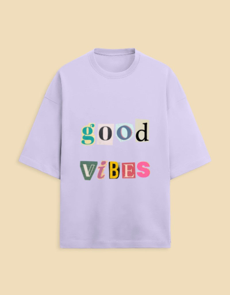 Good Vibes | Oversized Tee