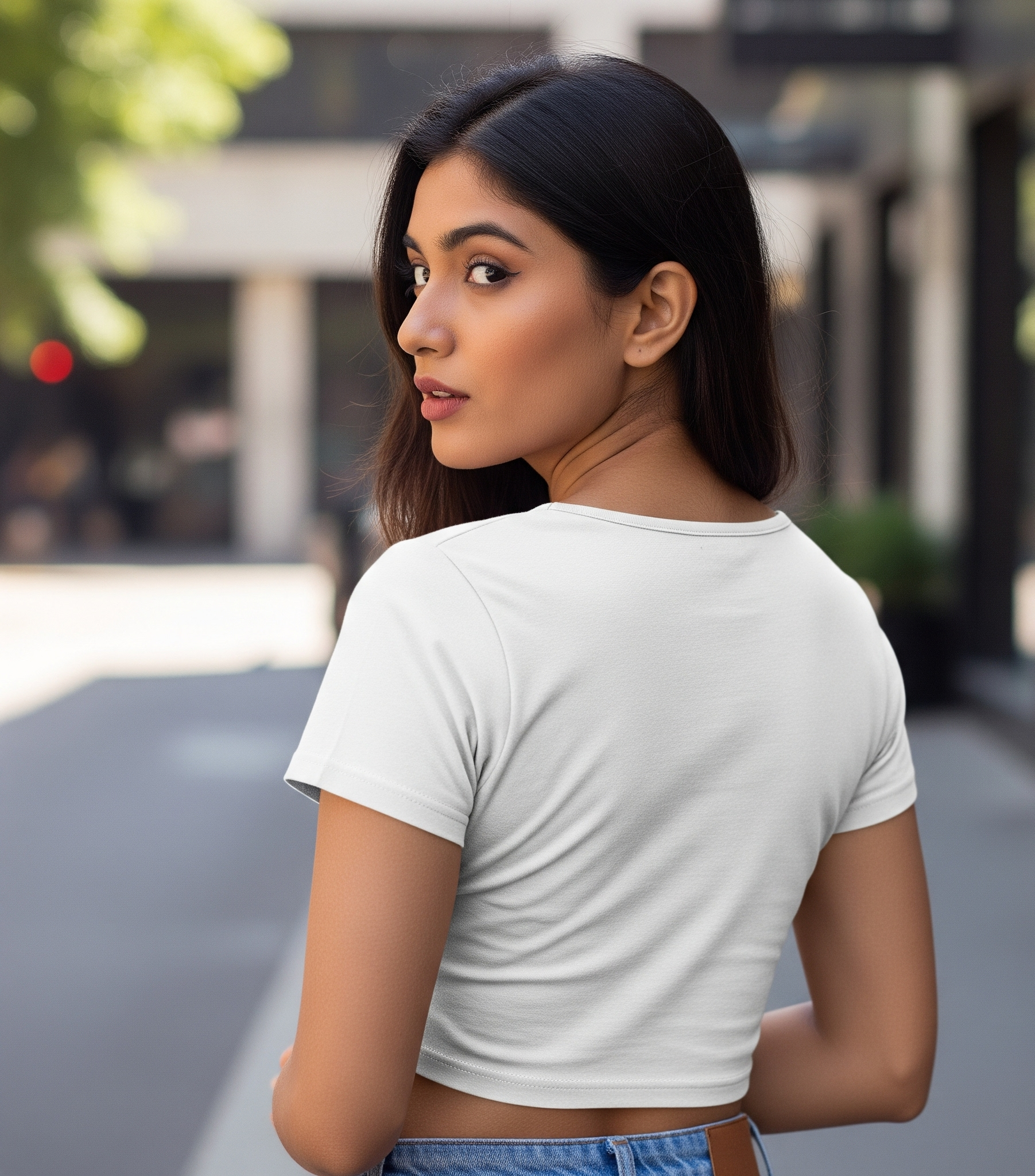 No sorry | Women's Printed Crop Top