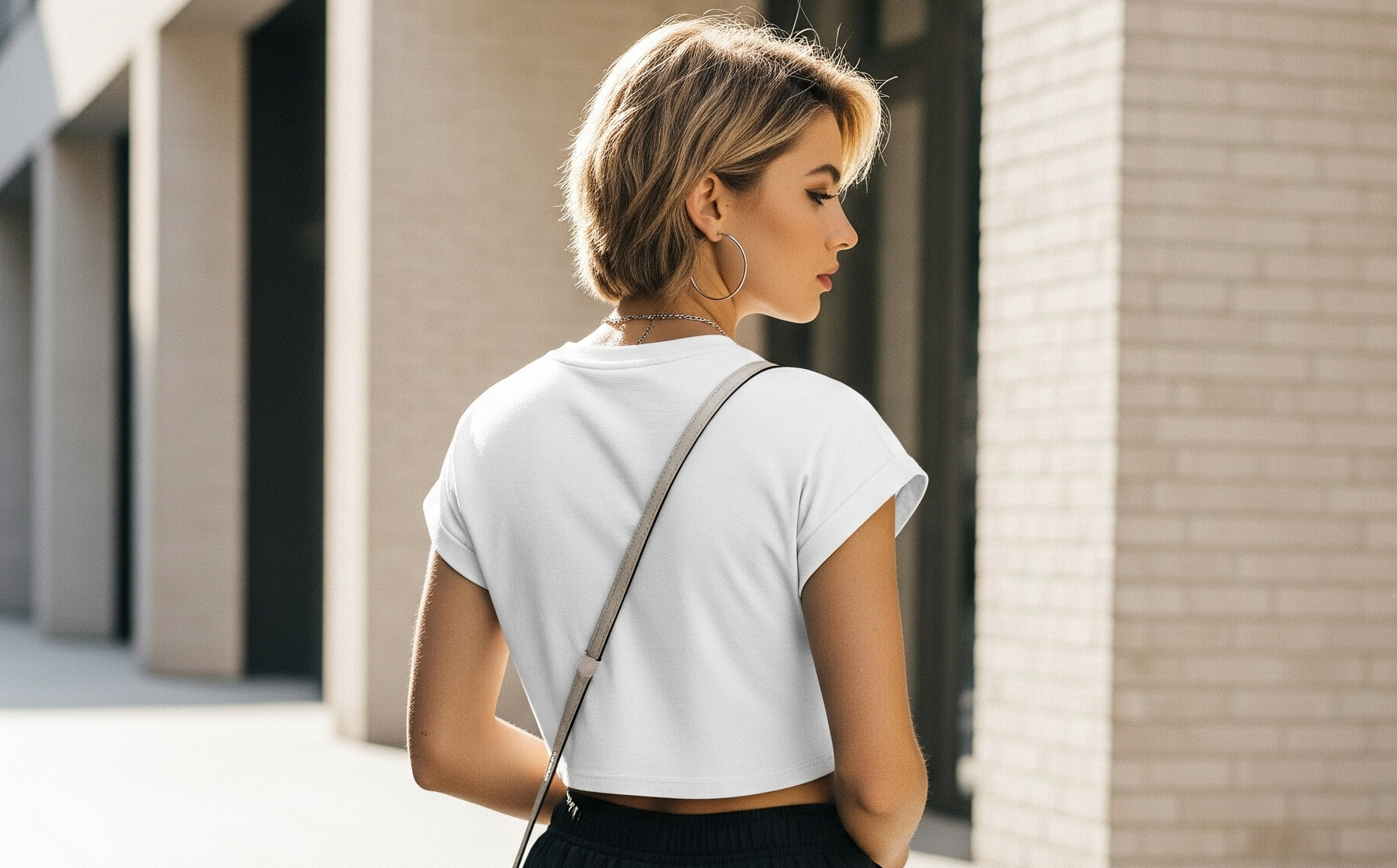 Vintage | Women's Printed Crop Top