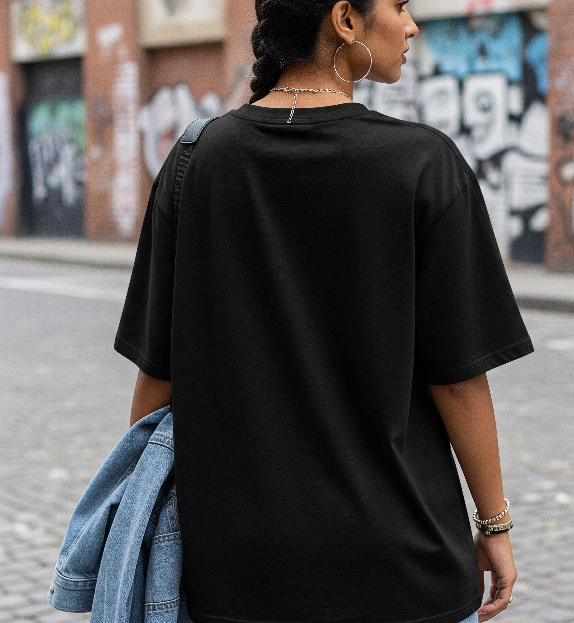 Coffee Lover | Women's Oversized Printed T-Shirt