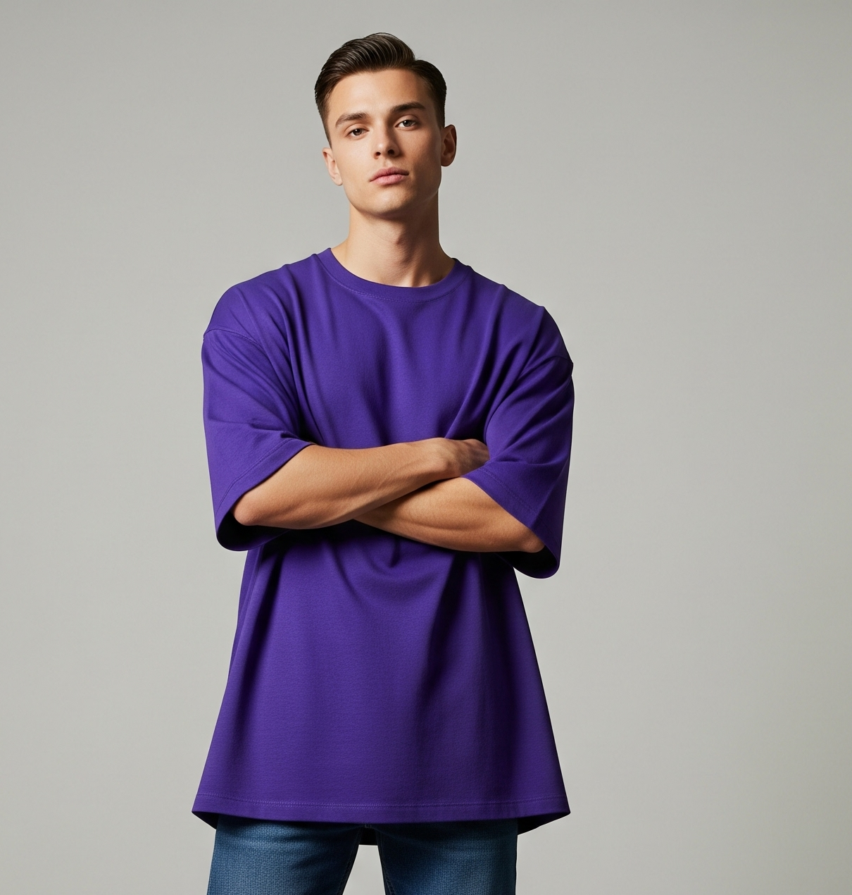 Street Mode | Men's Oversized Printed T-Shirt