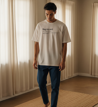 Dog.tro.vert | Mens Oversized T-Shirt