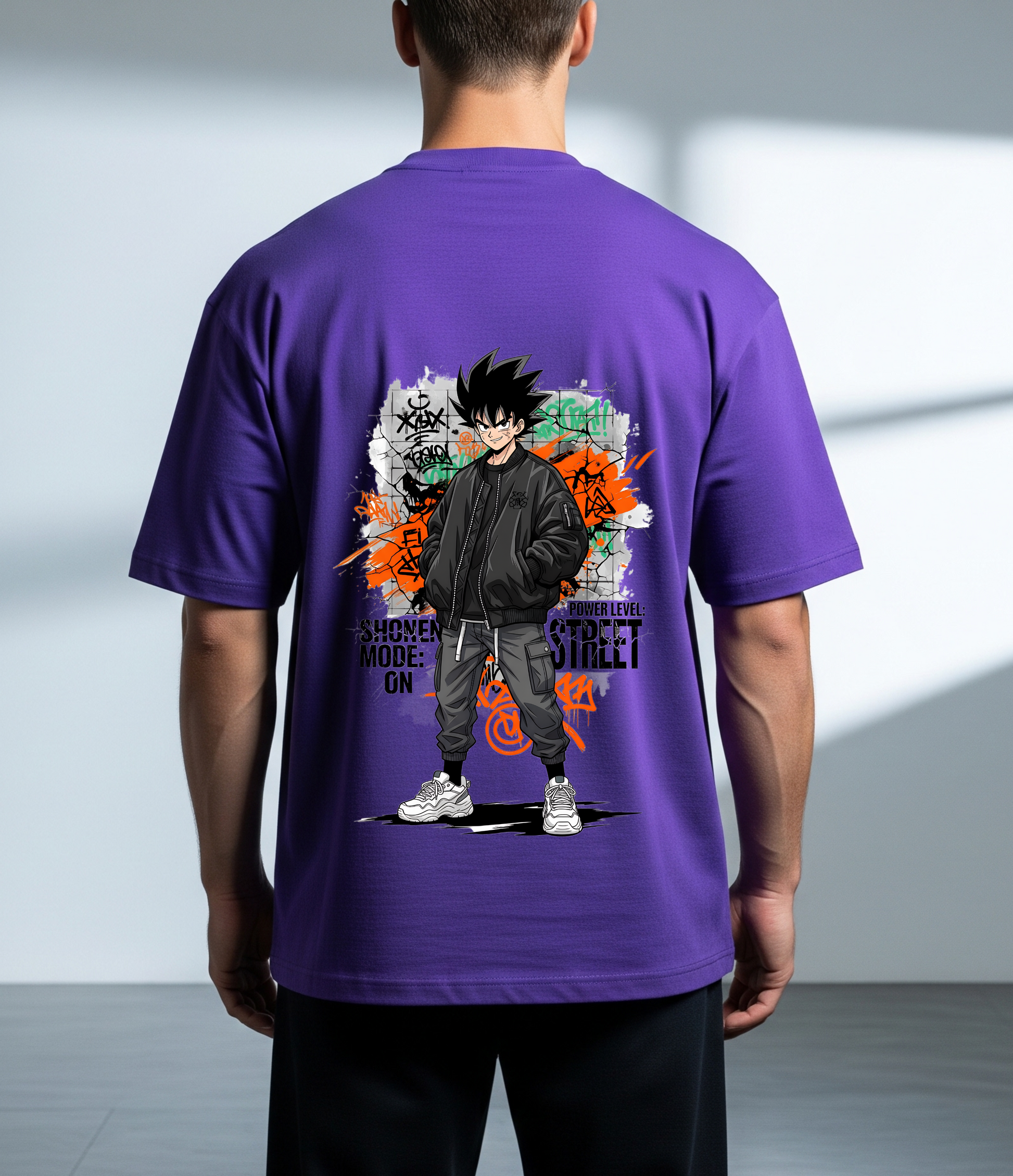 Street Mode | Men's Oversized Printed T-Shirt