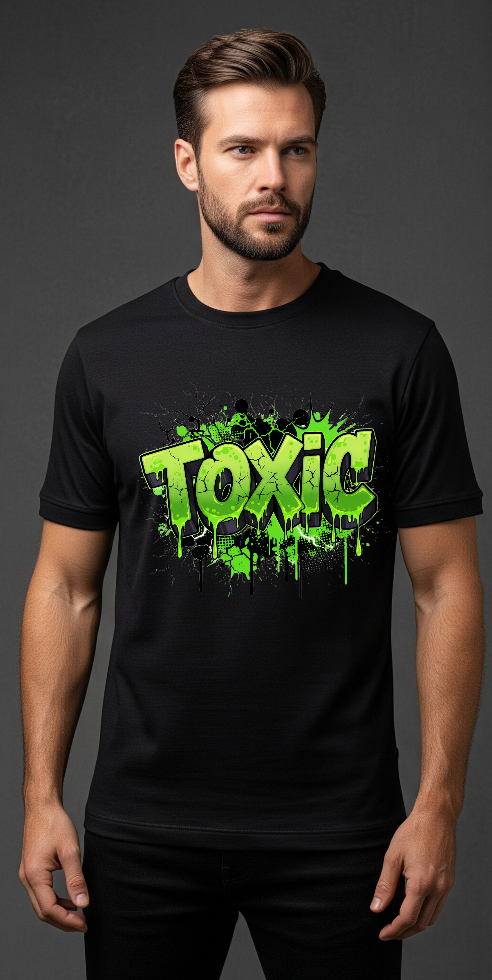 TOXIC!! | Men's Printed T-Shirt