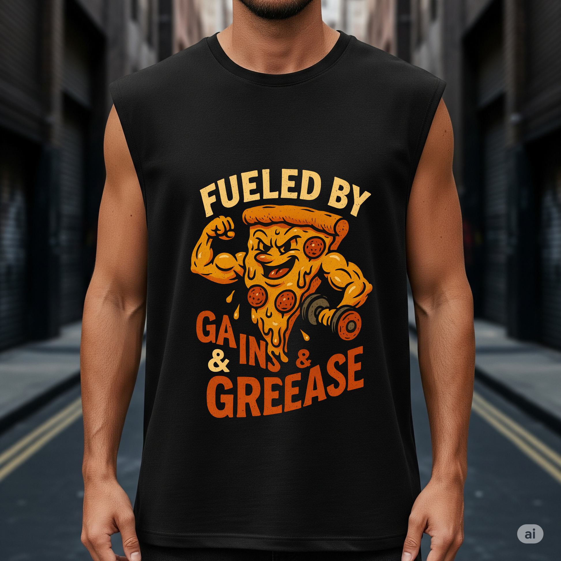 Fueled Gains | Men's Sleeveless T-Shirt
