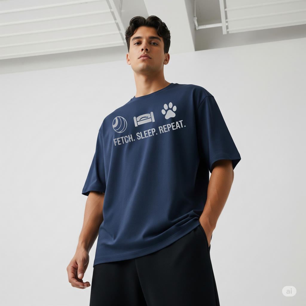 Pet Essentials | Men's Oversized Classic T-Shirt