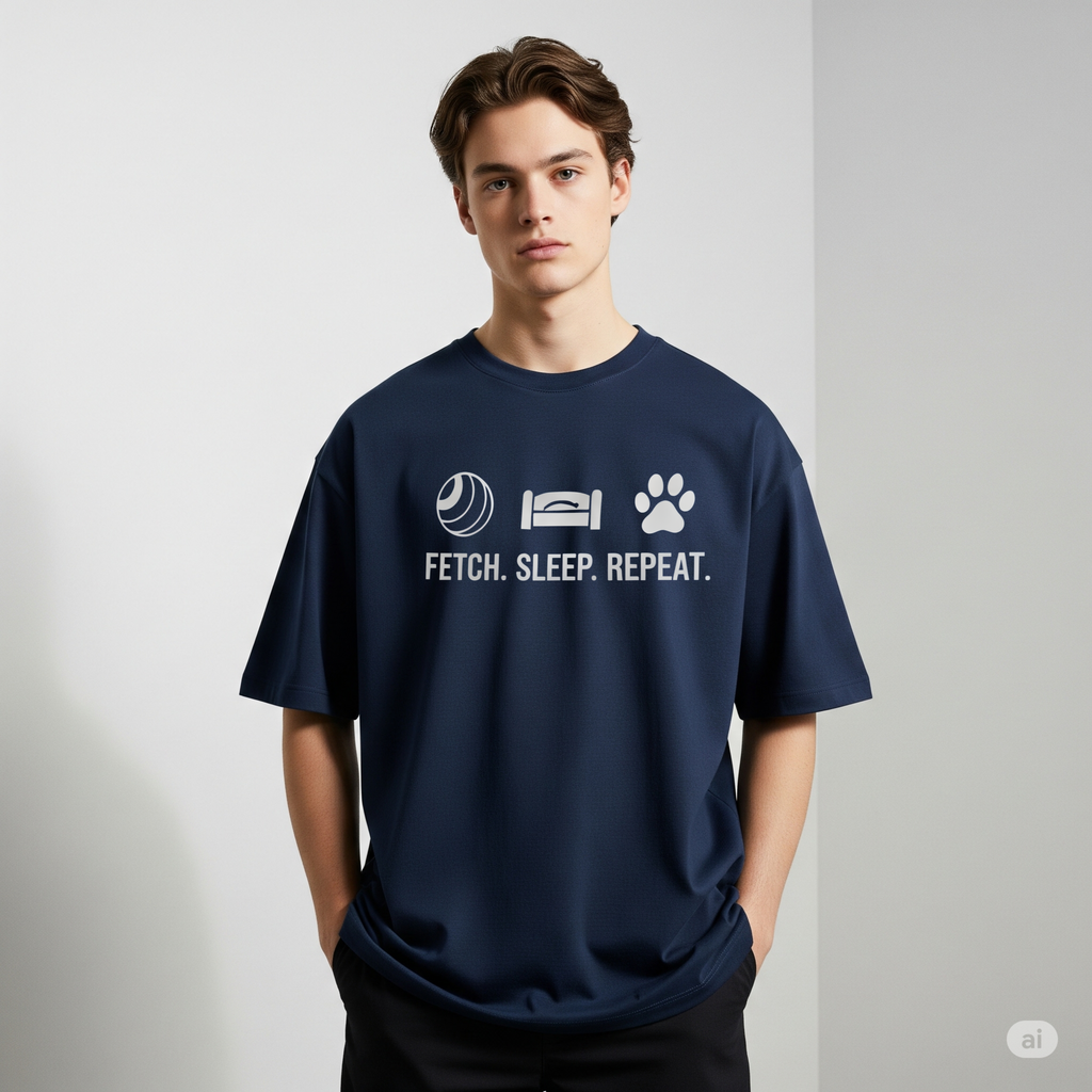 Pet Essentials | Men's Oversized Classic T-Shirt