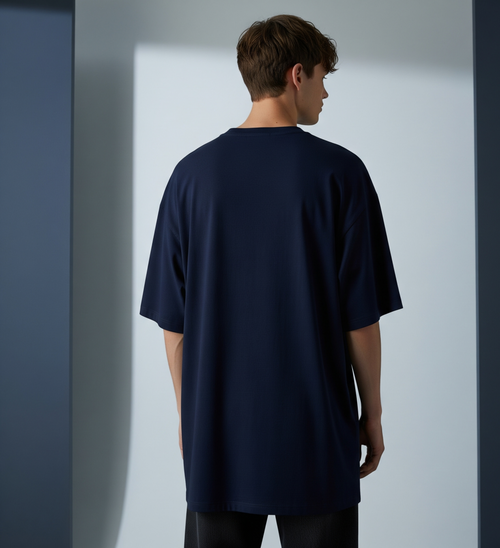 Adulting | Men's Oversized Printed T-Shirt